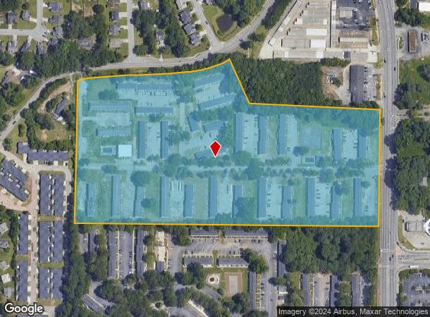  5751 Riverdale Rd, Atlanta, GA Parcel Map