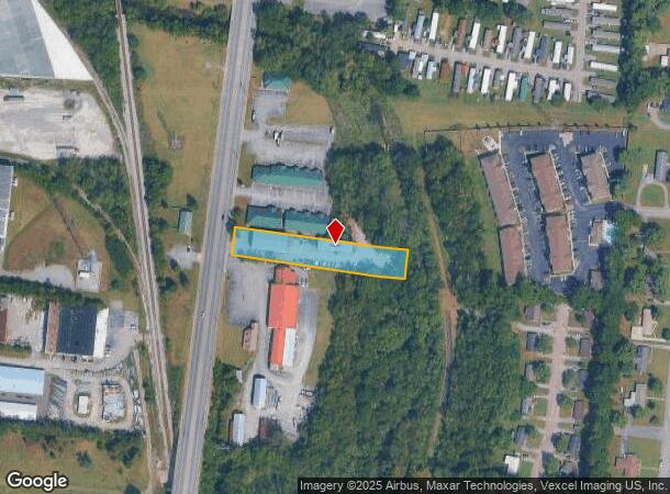  1003 S Church St, Murfreesboro, TN Parcel Map