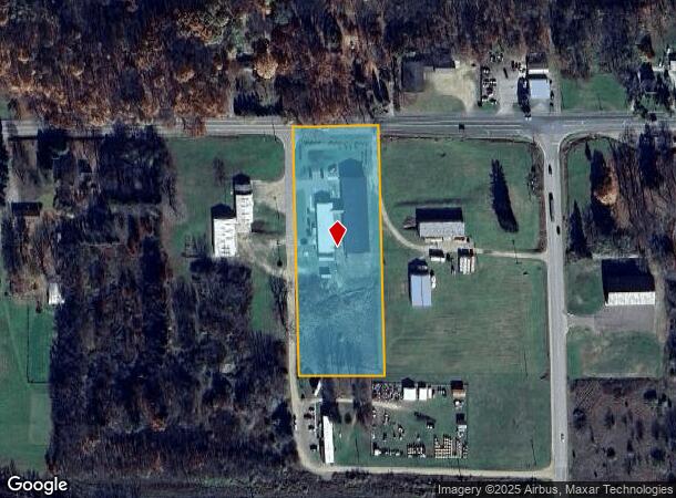 43239 W Red Arrow Hwy, Paw Paw, MI Parcel Map