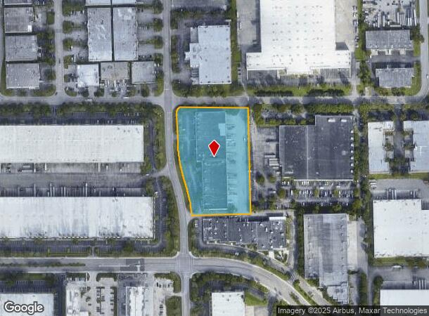  2025 Nw 102Nd Ave, Doral, FL Parcel Map