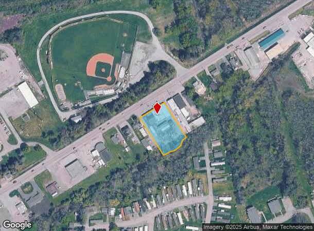  1167 E Union St, Newark, NY Parcel Map