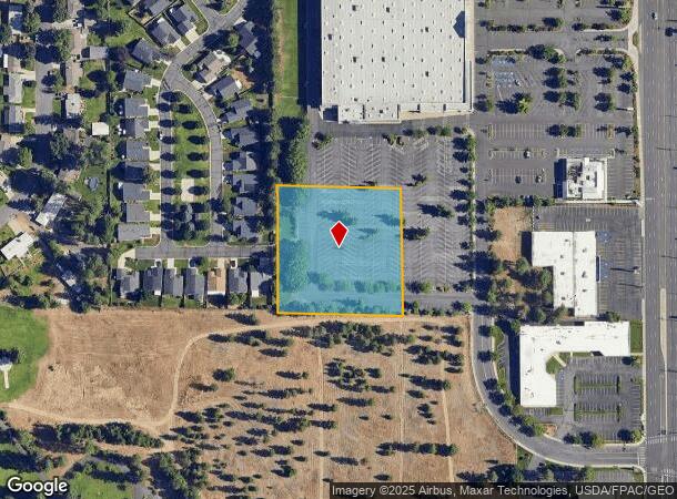  7609 N Division St, Spokane, WA Parcel Map