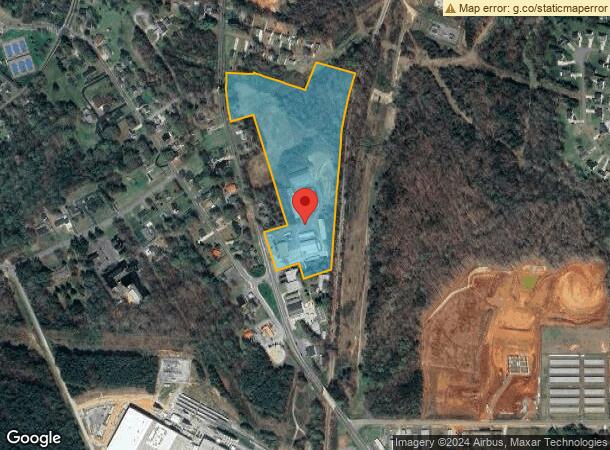  814 S Main St, Mocksville, NC Parcel Map