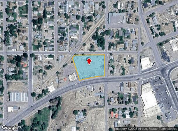 2151 Center St, Ely, NV Parcel Map