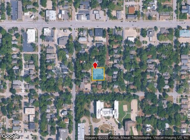  941 Louisiana St, Lawrence, KS Parcel Map