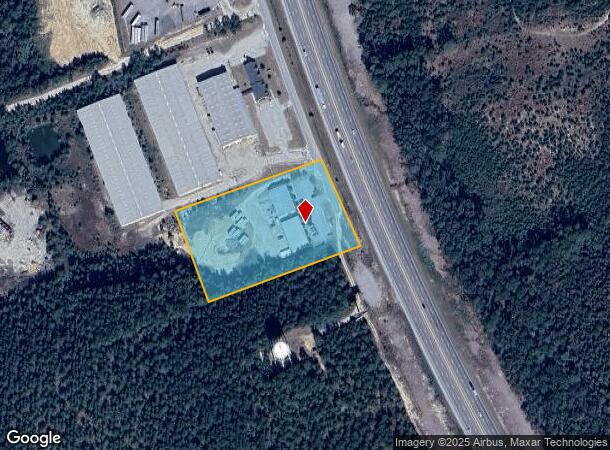 498 Frontage Rd, Gaston, SC Parcel Map