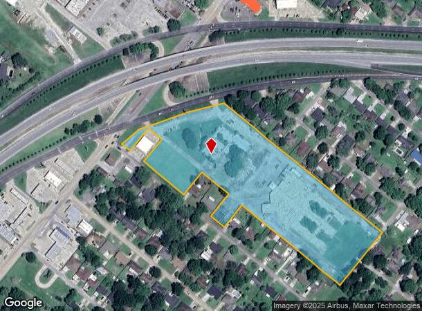 5500 39Th St, Groves, TX Parcel Map