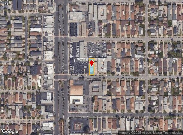  4389 W 141St St, Hawthorne, CA Parcel Map