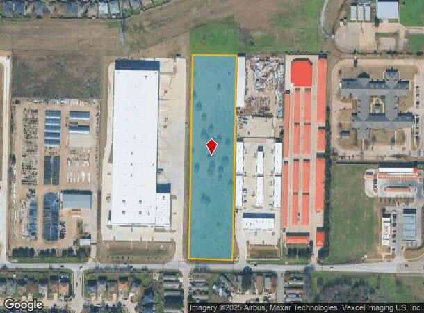 801 W Harris Rd, Arlington, TX Parcel Map