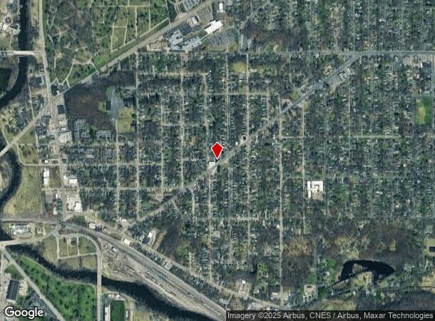  1601 E Main St, Kalamazoo, MI Parcel Map