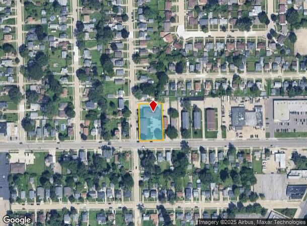 16411 E 10 Mile Rd, Eastpointe, MI Parcel Map