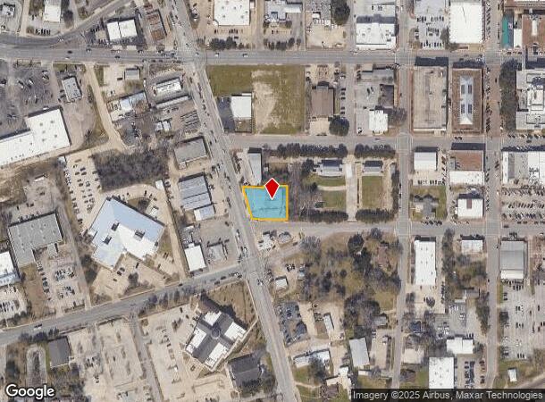  202 N Frazier St, Conroe, TX Parcel Map