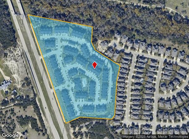  16760 Ronald W Reagan Blvd, Leander, TX Parcel Map
