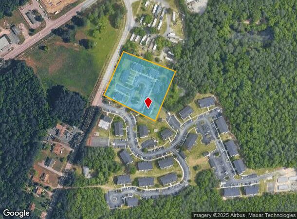 6101 Duncan Rd, North Dinwiddie, VA Parcel Map