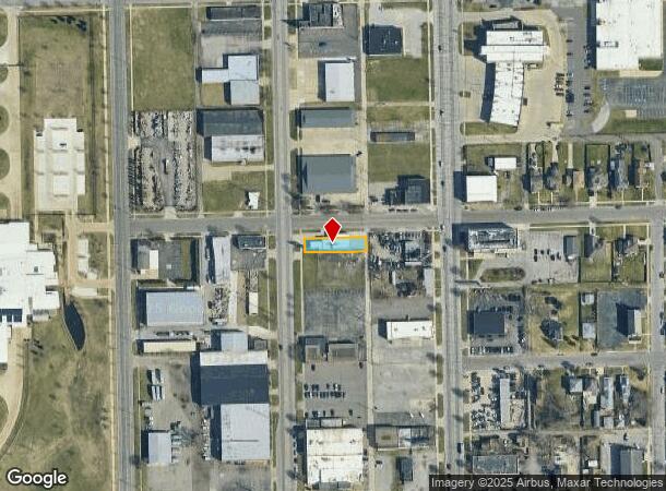  1400 S Main St, South Bend, IN Parcel Map