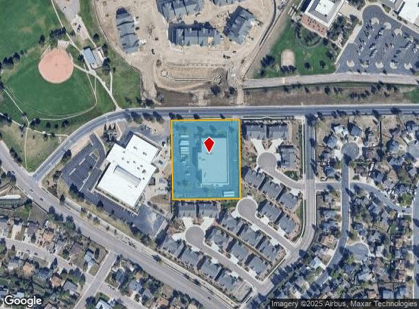  3325 Meadow Ridge Dr, Colorado Springs, CO Parcel Map