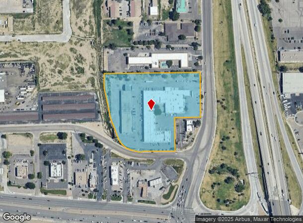  4001 N Elizabeth St, Pueblo, CO Parcel Map