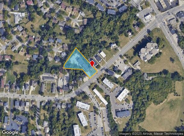  2668 W North Bend Rd, Cincinnati, OH Parcel Map