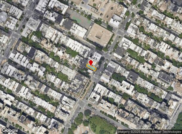  464 Columbus Ave, New York, NY Parcel Map