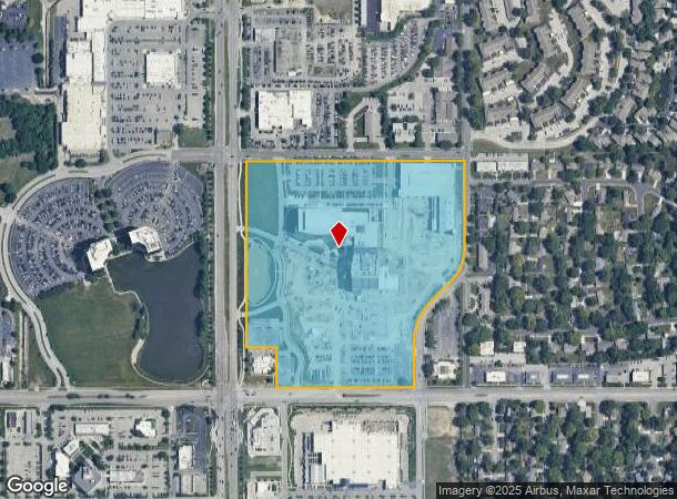 9325 Metcalf Ave, Overland Park, KS Parcel Map