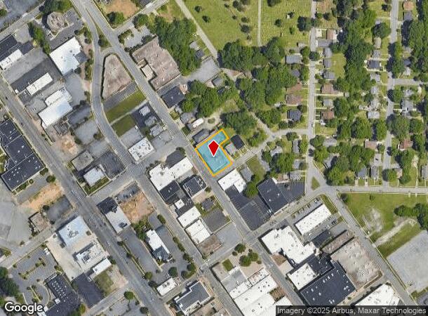 502 N Hamilton St, High Point, NC Parcel Map