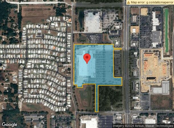  7623 Gall Blvd, Zephyrhills, FL Parcel Map