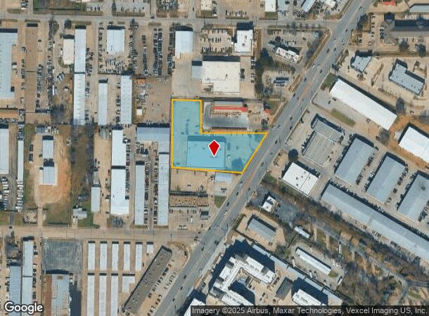 2710 S Cooper St, Arlington, TX Parcel Map