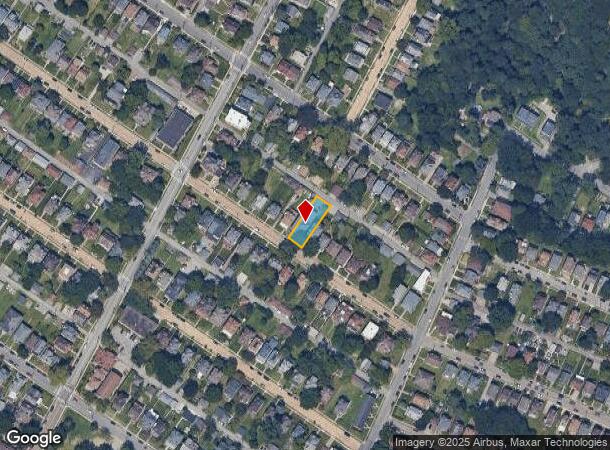 444 Orchard Ave, Bellevue, PA Parcel Map
