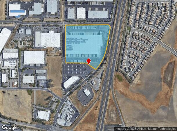  300 Crocker Dr, Vacaville, CA Parcel Map