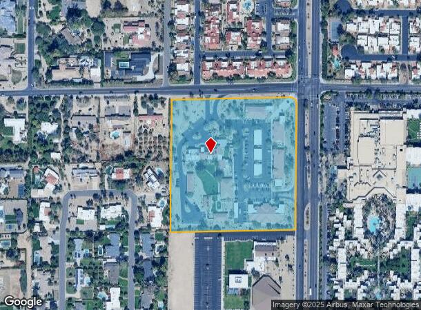 5410 N Scottsdale Rd, Paradise Valley, AZ Parcel Map