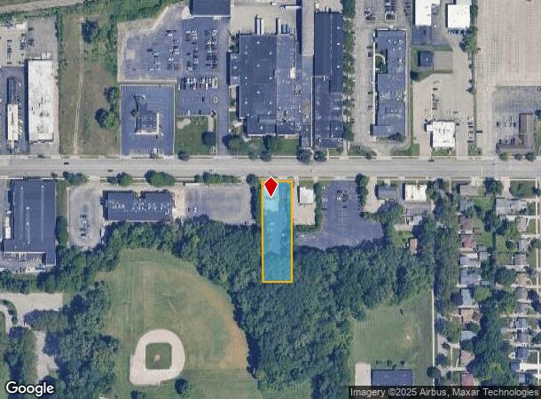 1400 Michigan St Ne, Grand Rapids, MI Parcel Map