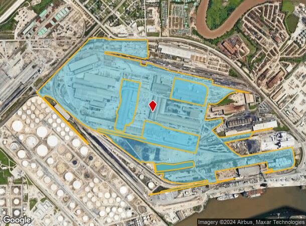  13609 Industrial Rd, Houston, TX Parcel Map