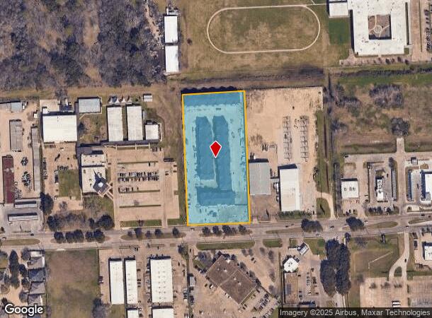  9815 Almeda Genoa Rd, Houston, TX Parcel Map