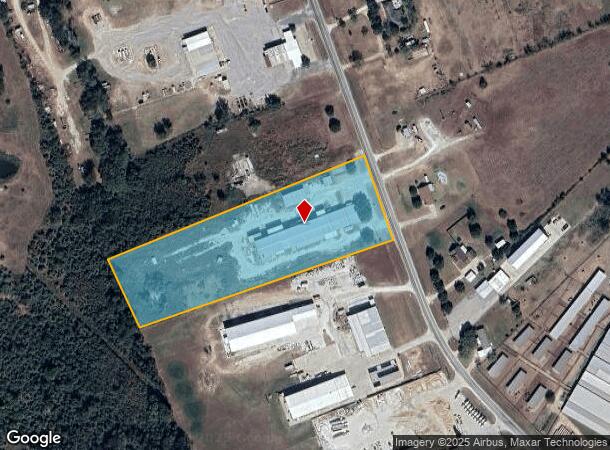  5808 Fm 3455 Rd, Navasota, TX Parcel Map