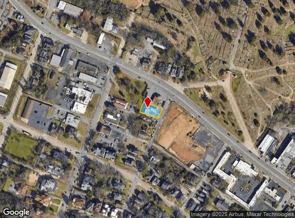  117 Orange St, Macon, GA Parcel Map