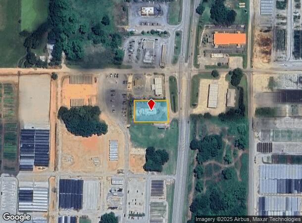 12593 N Hickory St, Loxley, AL Parcel Map
