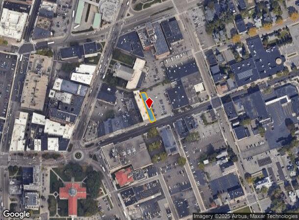  127 Court St, Binghamton, NY Parcel Map