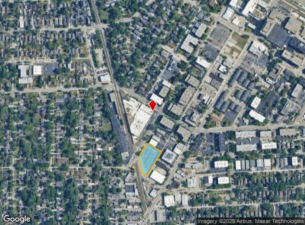  1217 E Thacker St, Des Plaines, IL Parcel Map