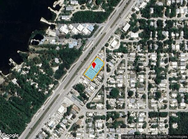 101851 Overseas Hwy, Key Largo, FL Parcel Map