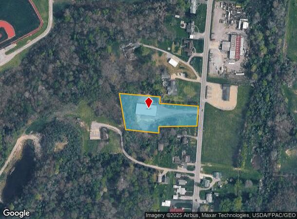 State Route 93, Oak Hill, OH Parcel Map