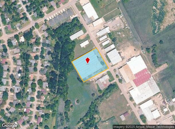 2407 N Preston St, Ennis, TX Parcel Map