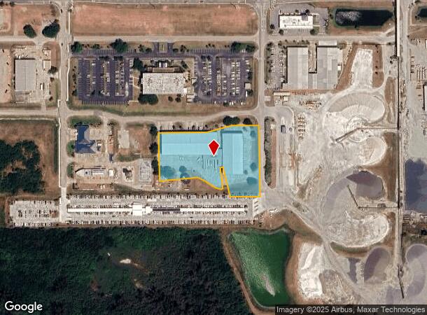 405 Atlantis Rd, Cape Canaveral, FL Parcel Map