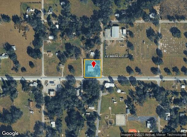 116 W Kings Hwy, Center Hill, FL Parcel Map