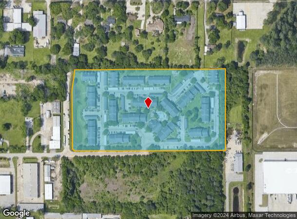  10770 Barely Ln, Houston, TX Parcel Map