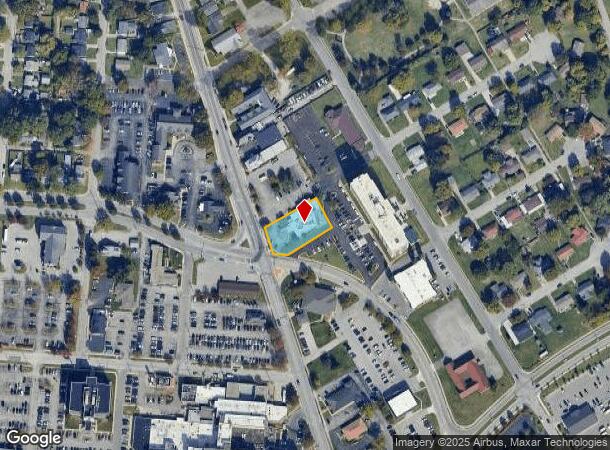 1322 Spring St, Jeffersonville, IN Parcel Map