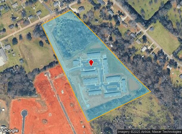  1201 Currybury Rd, Madison, GA Parcel Map