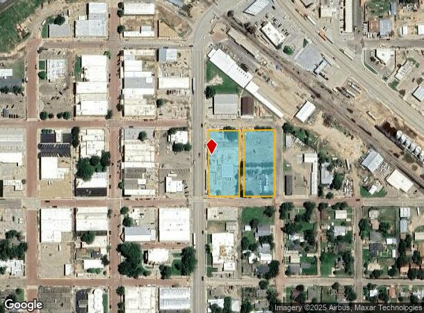 323 Denver Ave, Dalhart, TX Parcel Map
