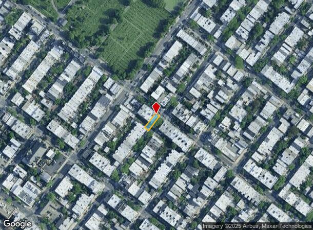 416 Woodward Ave, Ridgewood, NY Parcel Map