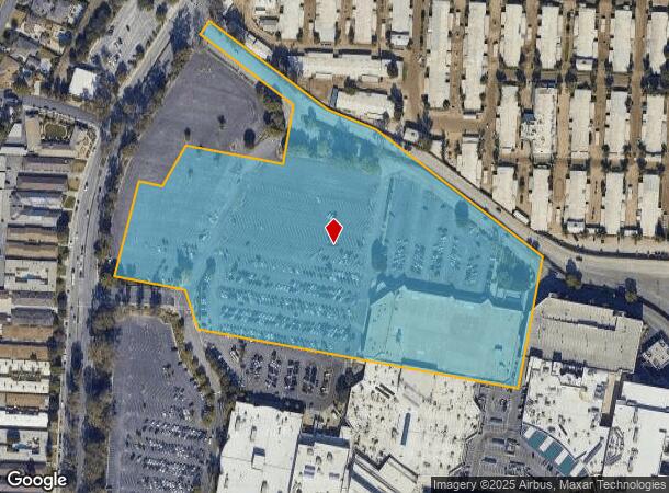  400 S Baldwin Ave, Arcadia, CA Parcel Map