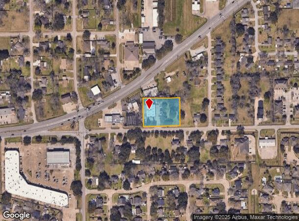 4707 W Walnut St, Pearland, TX Parcel Map